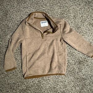 Old Navy Kids Brown Fleece Pullover